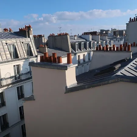17eme - Compact 10m2 -110 Sqf - Coeur Batignolles - Ideal Solo Traveler 아파트
