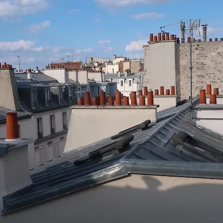 17eme - Compact 10m2 -110 Sqf - Coeur Batignolles - Ideal Solo Traveler Lägenhet Paris
